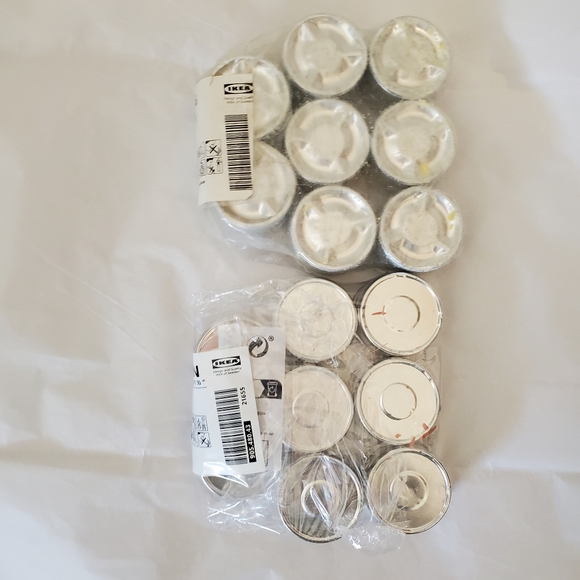 🍒🍒 30 Mix Lot of IKEA Tea Light Candles - Picture 2 of 2
